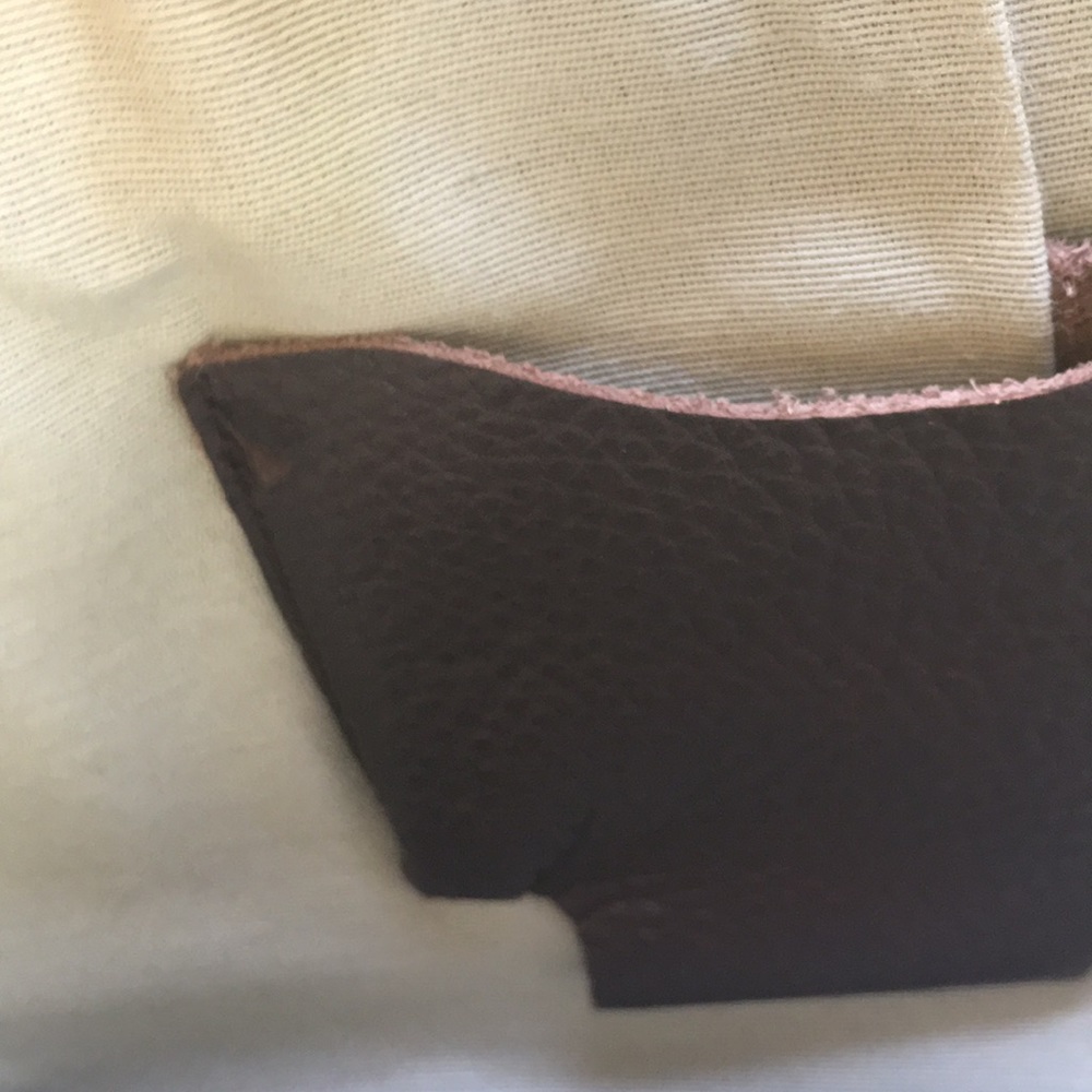 🌟Rossi & Caruso Argentina Brown Pebbled Leather Hobo Bag - Picture 10 of 10